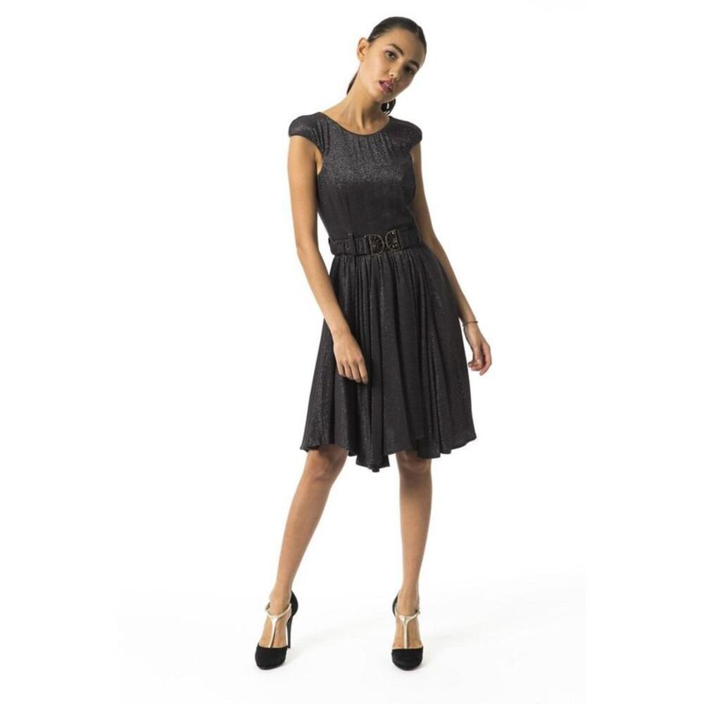 BYBLOS Gray Viscose Casual Women's Dress